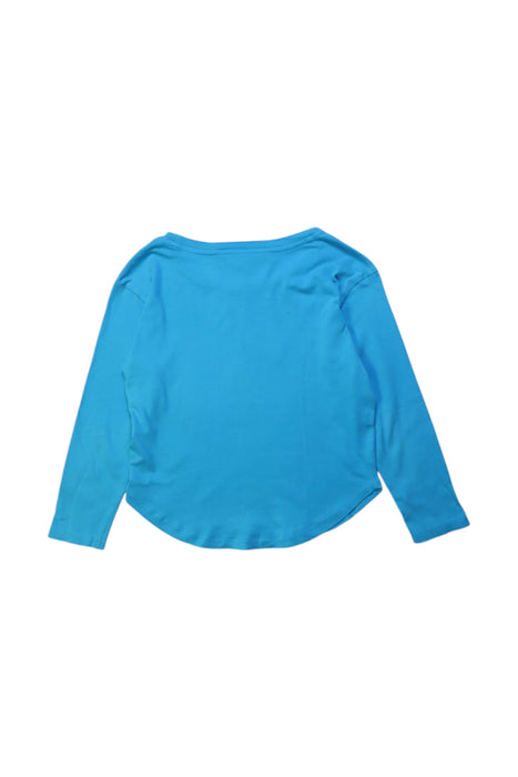 A Blue Long Sleeve T Shirts from Ralph Lauren in size 3T for girl. (Back View)