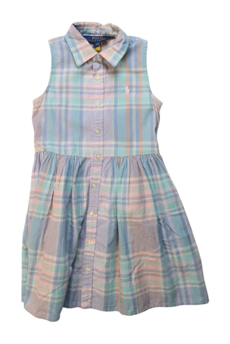 A Multicolour Sleeveless Dresses from Polo Ralph Lauren in size 3T for girl. (Front View)