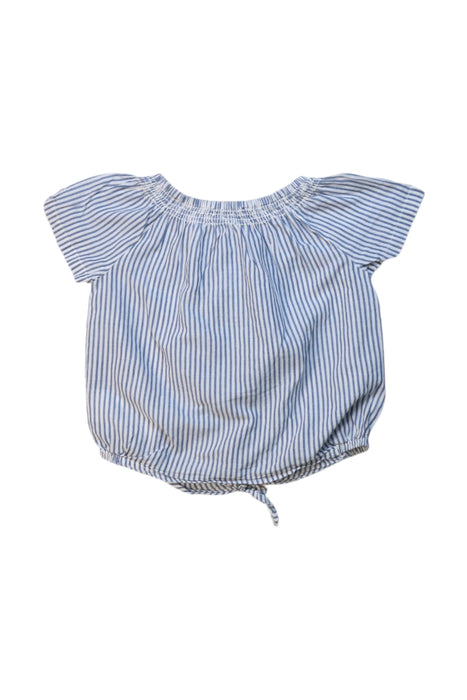 A Blue Short Sleeve Tops from Polo Ralph Lauren in size 3T for girl. (Back View)