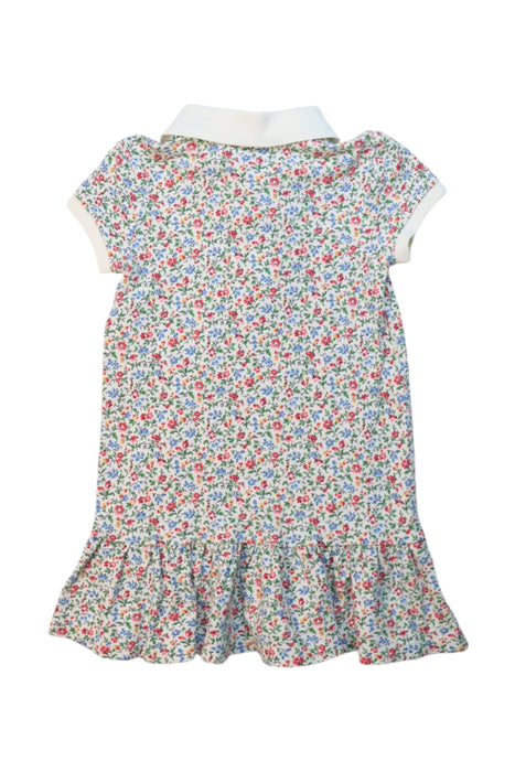 A Multicolour Short Sleeve Dresses from Polo Ralph Lauren in size 4T for girl. (Back View)