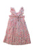 A Multicolour Sleeveless Dresses from Cyrillus in size 4T for girl. (Back View)