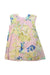 A Multicolour Short Sleeve Dresses from Bonpoint in size 3T for girl. (Front View)