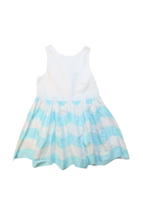 A White Sleeveless Dresses from Jacadi in size 3T for girl. (Front View)