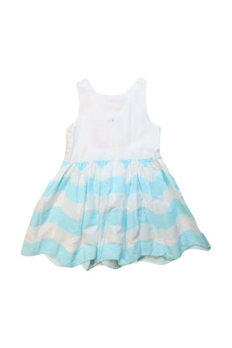 A White Sleeveless Dresses from Jacadi in size 3T for girl. (Back View)