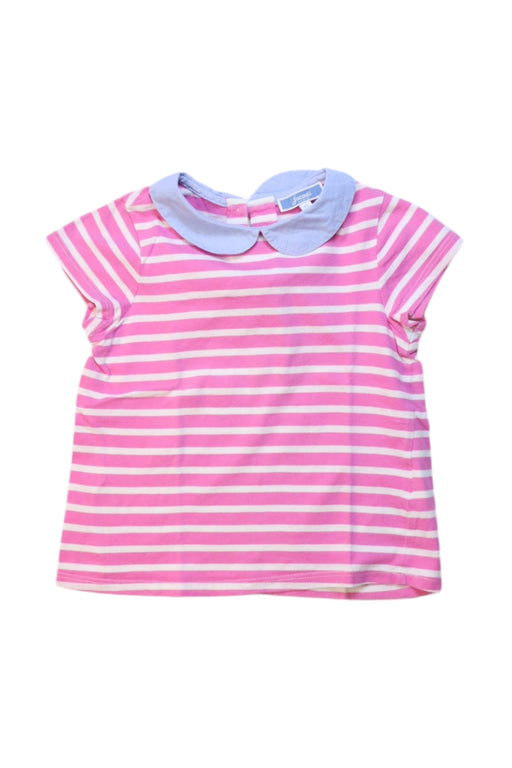 A Multicolour Short Sleeve Tops from Jacadi in size 4T for girl. (Front View)