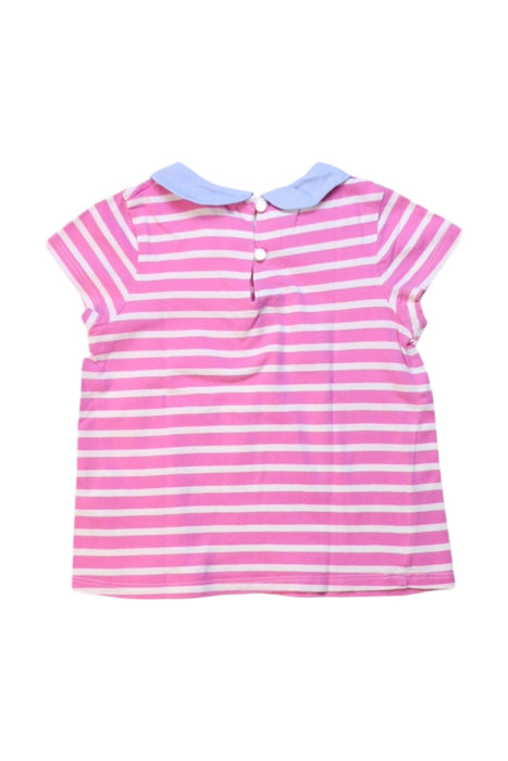 A Multicolour Short Sleeve Tops from Jacadi in size 4T for girl. (Back View)