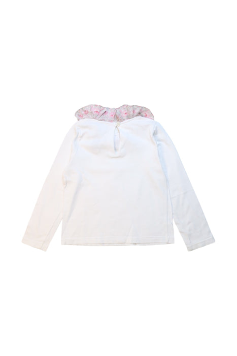 A Multicolour Long Sleeve Tops from Jacadi in size 4T for girl. (Back View)