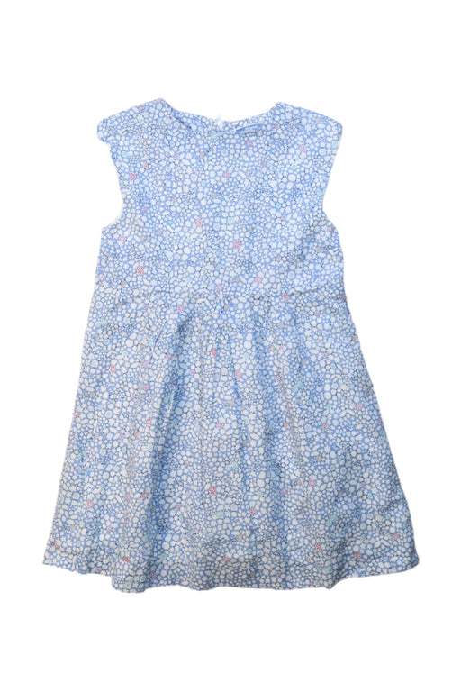 A Multicolour Sleeveless Dresses from Jacadi in size 5T for girl. (Front View)