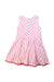 A White Sleeveless Dresses from Jacadi in size 4T for girl. (Back View)