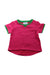 A Pink Short Sleeve T Shirts from Opening Ceremony x A For Apple  in size 6-12M for girl. (Front View)