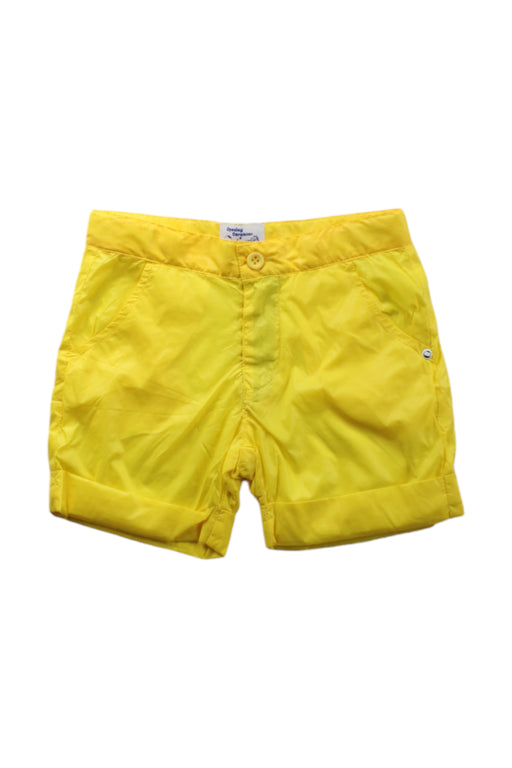 A Yellow Shorts from Opening Ceremony x A For Apple  in size 3T for girl. (Front View)