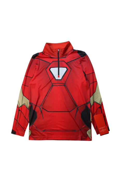 A Multicolour Zippered Sweatshirts from Spyder in size 10Y for boy. (Front View)