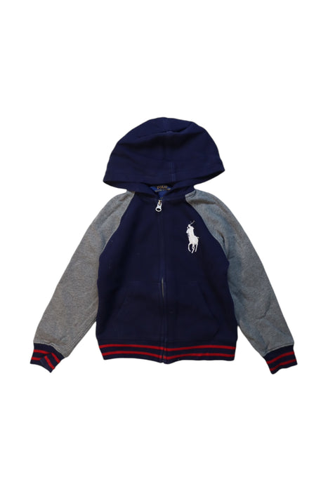 A Multicolour Lightweight Jackets from Polo Ralph Lauren in size 4T for boy. (Front View)