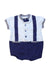 A Multicolour Short Sleeve Rompers from Tutto Piccolo in size 0-3M for boy. (Front View)