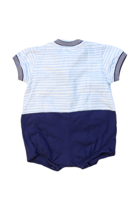 A Multicolour Short Sleeve Rompers from Tutto Piccolo in size 0-3M for boy. (Back View)