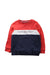 A Blue Crewneck Sweatshirts from Tommy Hilfiger in size 2T for boy. (Front View)