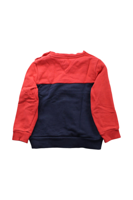 A Blue Crewneck Sweatshirts from Tommy Hilfiger in size 2T for boy. (Back View)