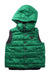 A Green Outerwear Vests from Armani in size 2T for boy. (Front View)