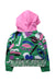 A Green Hooded Sweatshirts from Stella McCartney in size 6T for girl. (Back View)