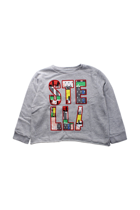 A Grey Crewneck Sweatshirts from Stella McCartney in size 6T for neutral. (Front View)