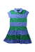 A Blue Short Sleeve Dresses from Ralph Lauren in size 6T for girl. (Front View)