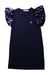 A Blue Short Sleeve Dresses from Angel's Face in size 6T for girl. (Front View)