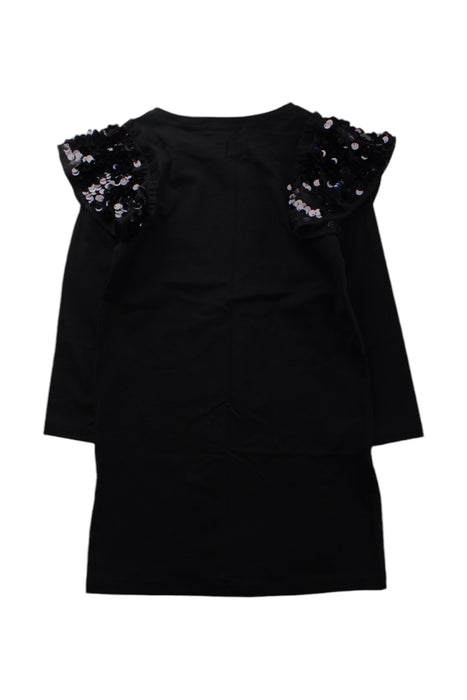 A Black Long Sleeve Dresses from Angel's Face in size 6T for girl. (Back View)