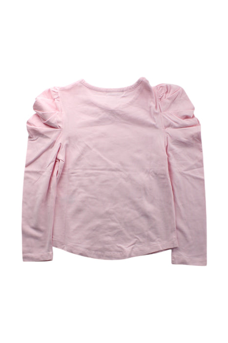 A Pink Long Sleeve Tops from Angel's Face in size 6T for girl. (Back View)