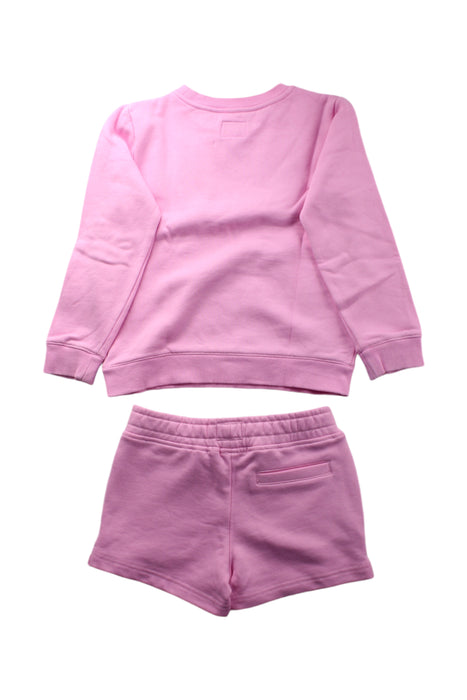 A Pink Shorts Sets from Country Road in size 6T for girl. (Back View)