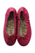 A Pink Flats from Sam Edelman in size 7Y for girl. (Back View)