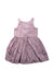 A Purple Sleeveless Dresses from Polo Ralph Lauren in size 3T for girl. (Front View)