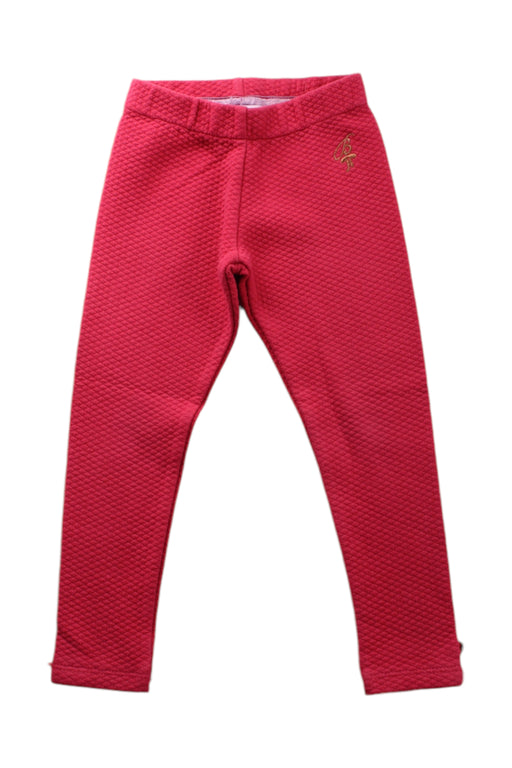 A Red Sweatpants from Baker by Ted Baker in size 2T for girl. (Front View)