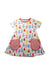 A White Short Sleeve Dresses from Boden in size 5T for girl. (Front View)