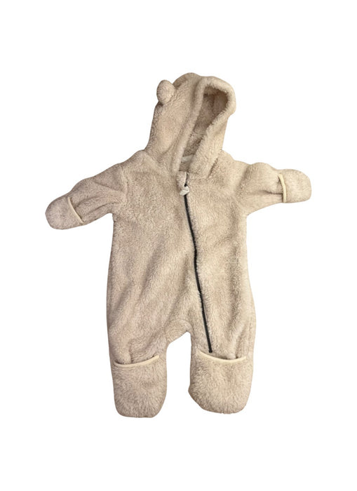 A Beige Long Sleeve Jumpsuits from Hanna Andersson in size 6-12M for neutral. (Front View)