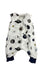 A White Sleepsacs from Little Unicorn in size 6-12M for neutral. (Front View)