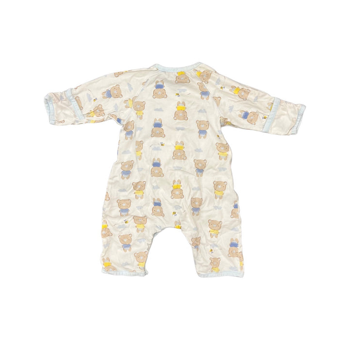 A Multicolour Onesies from Chicco in size 0-3M for neutral. (Back View)