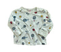 A White Long Sleeve T Shirts from Seed in size 6-12M for neutral. (Front View)