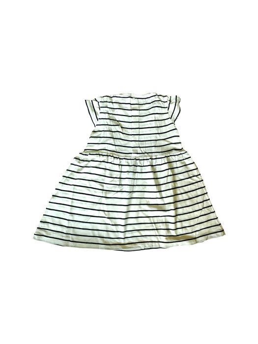 A Beige Sleeveless Dresses from Petit Bateau in size 3T for girl. (Back View)