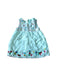 A Blue Sleeveless Dresses from Jojo Maman Bébé in size 6-12M for girl. (Front View)