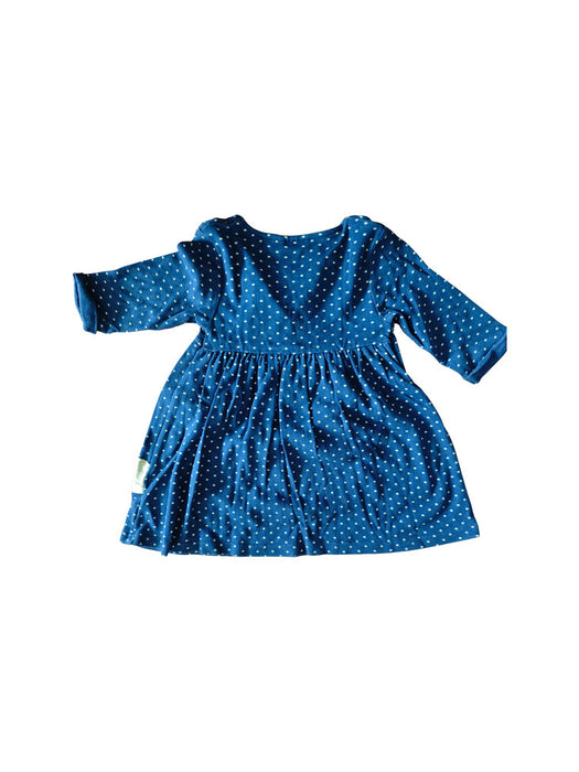 A Blue Long Sleeve Dresses from Jojo Maman Bébé in size 2T for girl. (Back View)