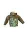A Green Puffer/Quilted Jackets from Patagonia in size 3T for neutral. (Front View)