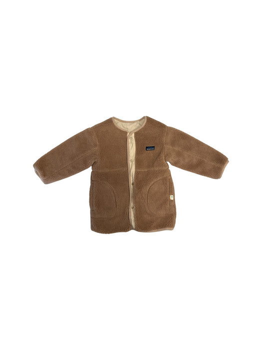 A Brown Lightweight Jackets from BEAMS in size 3T for neutral. (Front View)