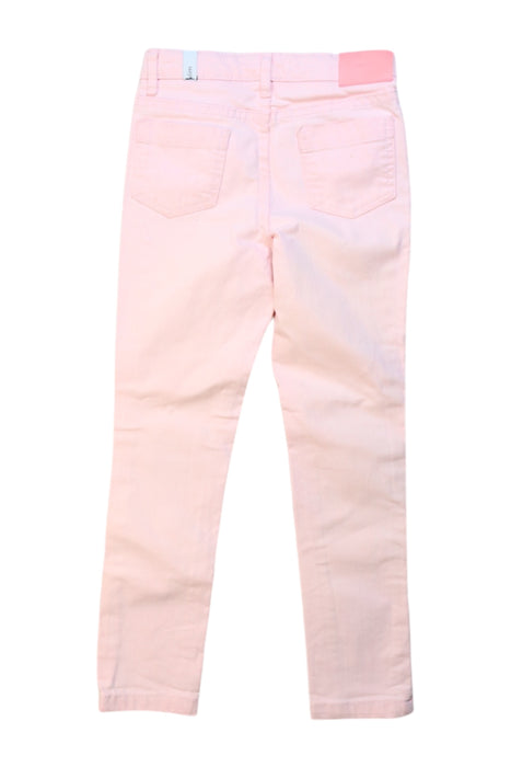 A Pink Casual Pants from Jacadi in size 5T for girl. (Back View)