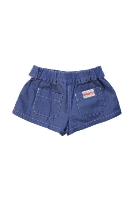 A Blue Shorts from Ralph Lauren in size 3T for girl. (Back View)