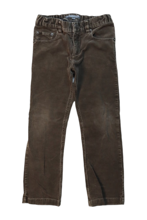 A Brown Casual Pants from Bonpoint in size 4T for boy. (Front View)