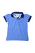 A Blue Short Sleeve Polos from Jacadi in size 4T for boy. (Front View)