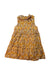 A Multicolour Sleeveless Dresses from Janie & Jack in size 6T for girl. (Front View)