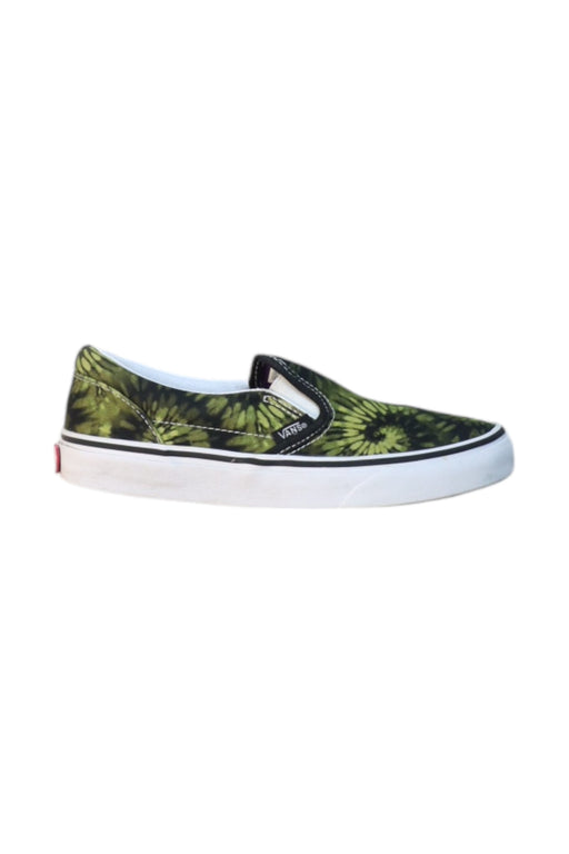 A Multicolour Slip Ons from Vans in size 9Y for boy. (Front View)