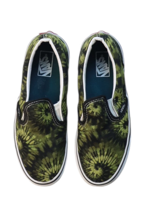 A Multicolour Slip Ons from Vans in size 9Y for boy. (Back View)