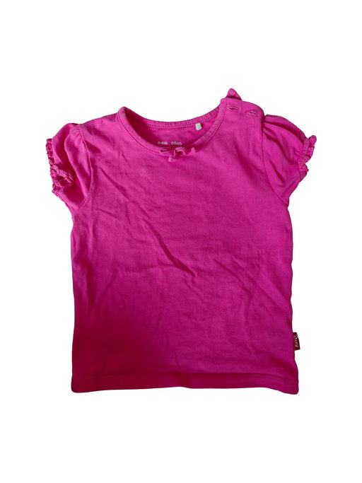 A Pink Short Sleeve T Shirts from Kite in size 3-6M for girl. (Front View)